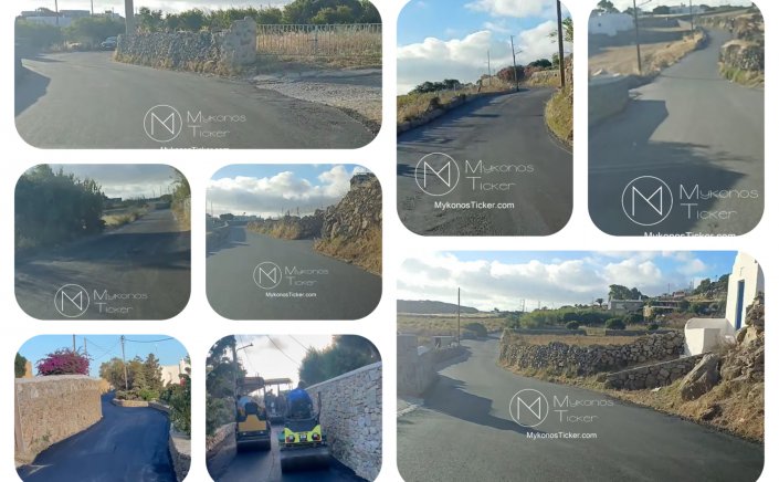 Mykonos Road Access - Χρήστος Βερώνης: Τα Έργα τρέχουν και τα Αποτελέσματα φαίνονται - Κάθε Μέτρο Ασφάλτου Αλλάζει το Νησί