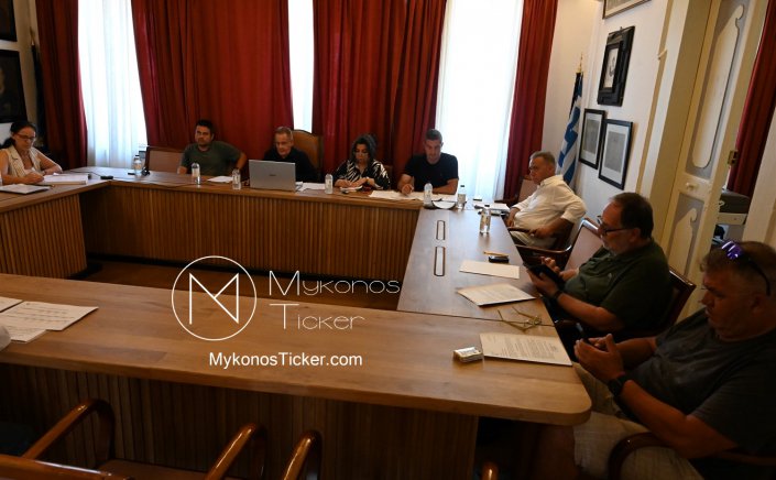Mykonos MC: Μελέτη Δημοτικής οδού Αερολιμένα έως κόμβο με Πλατύ Γιαλό, πράξεις εφαρμογής στη Χώρα και περίπτερα, στην ατζέντα Παρασκευής