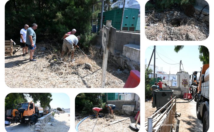 Wastewater Resilience: Η ΔΕΥΑ Μυκόνου αποκαθιστά την Υδραυλική ισορροπία στο δίκτυο Αποχέτευσης του Αγίου Στέφανου με εξουδετέρωση λιπιδικού φορτίου