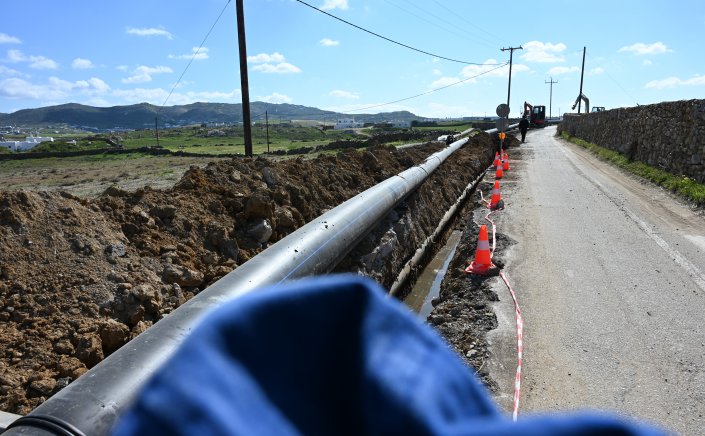  Σε Πλήρη Εξέλιξη η Αντικατάσταση του Προωθητικού Αγωγού στο Μαράθι