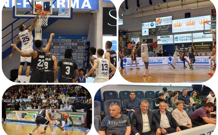 FIBA Europe Cup - Historical Triumph: Ιστορική Νίκη, στο ευρωπαϊκό της ντεμπούτο η Μύκονος, υπέταξε τη Νέφτσι Μπακού με 78-58!